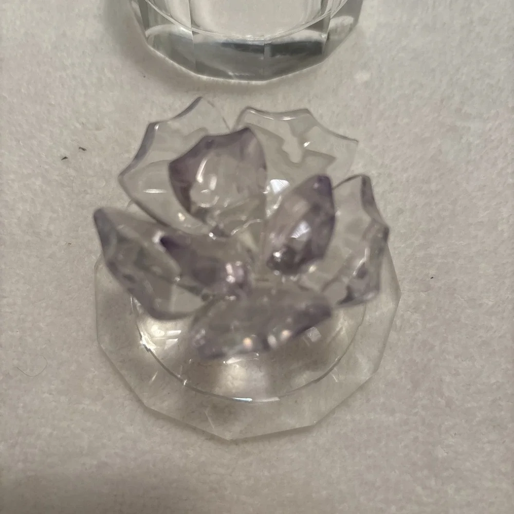 Crystal Clear lotus flower